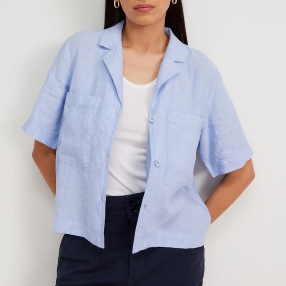 Everlane Tops - EVERLANE The Linen Workwear Shirt